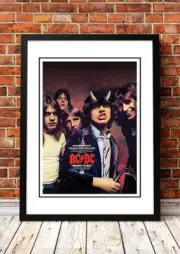 AC/DC | Australian Rock Band Concert Tour Posters | 21 to choose from.