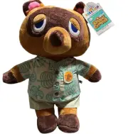 Build A Bear - Animal Crossing Tom Nook Summer Bundle with Phrases - Brand New
