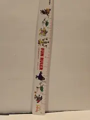 1983 McDonalds Fun Ruler Inches and Centemeters Flexible