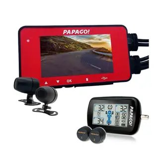 【PAPAGO!】 GoSafe 486C機車紀錄器+M10E胎壓組