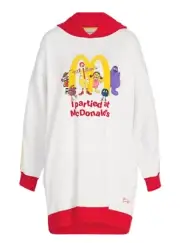 Peter Alexander Ladies McDonald's Maccas Oversized Hoodie Nightie Size L - BNWT