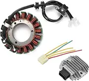 Rectifier Replacement Stator Coil and Regulator Rectifier for BT1100 2002-2006 XVS1100 VStar Custom 1100 2000-2003 XVS1100 VStar 1100 1999
