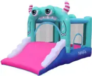 Inflatable Bounce House for Kids, Wide Slide & Jumping Inflatable Bouncer - A...