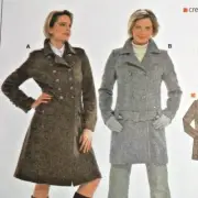 Burda 8022 Women Coat Jacket Size 8 10 12 14 16 18 20 Medium Skill Uncut