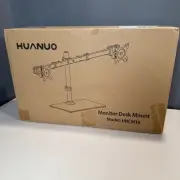 HUANUO Freestanding dual monitor Desk Mount stand Model HNCM19 NEW In Box