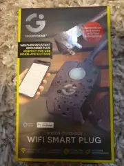 Smartgear WIFI Smart Plug Indoor/Outdoor Weather Resistant IOS/ Android New