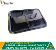 Sliding Window RV Caravan Motorhome Horse Float P/S D/T 800 mm(w) x 600 mm(h)