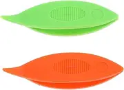 DIYEAH Set of 2 Plastic Weaving Tools Knitting Accessories Tatting Shuttle DIY Weaving Shuttles