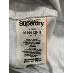 Superdry極度乾燥 圓領短袖T恤 男生上衣 純棉 短T LOGO T 潮流款 夏天必備款 M10012HN-54G