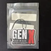 Car Air Freshener “Gen X Raise On Hose Water & Neglect” Double Sided
