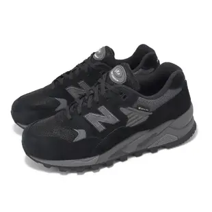 New Balance 紐巴倫 休閒鞋 580 男鞋 黑 磁石灰 防水 緩震 麂皮 拼接鞋面 NB 戶外鞋 MT580RGRD