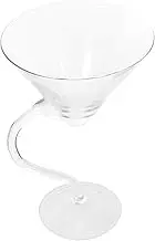 Cabilock 1pc Delicate Crystal Glass Goblet Rose Design Wine Cup Wine Holder