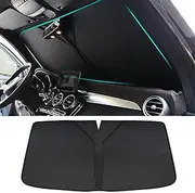 HATHWAY Fit For Kia Stonic YB 2017-2023,Car Windscreen Sun Shade,Car Sun Shades Windscreen Inside,Windscreen Shade,Keep Your Car Cooler