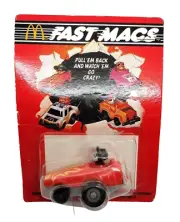 Hamburglar Roadster 1985 McDonalds Fast Macs Pull'Em Back Ertl Car