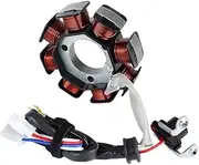 QCLCVBBFGW Motorcycle Stator Coil Fit for Yamaha YBR125 YBR 125 2005-2014 XT125R XT125X XT 125R 125X 2007-2008 3D9-H1410-00 3D9-H1410-01