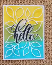 CARD KIT Handmade ALL OCCASION Birthday/Thinking of You/Get Well 4 Cards
