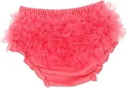 [SAFIGLE] Newborn-Toddler Bloomers Girls Cotton Shorts Mesh Diaper and Breathable