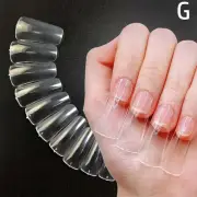 120/240/500Pcs/Box Extra Short Gelly Nail Tips Press on Nails Small Nail Bed