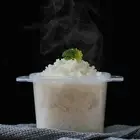 Microwave Rice Cooker Food Storage Container with Strainer Microwaveable Pasta