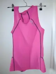 2XU fitted active top tech tank sports gym pink womens performance size XS