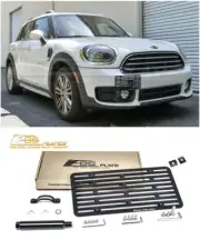 EOS For 17-Up Mini F60 Countryman Full Size Front Tow Hook License Plate Bracket (for: Mini)