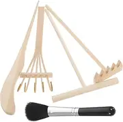 ERINGOGO Table Zen Garden Rake Set Pcs Mini Rake Tool Set for Handmade for Zen Garden Decor