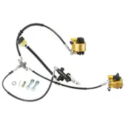 Front Foot Brake Assembly Caliper Cylinder for ATV Dune Buggy 4 Wheeler Go Karts