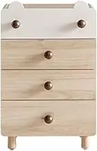 GUAWJRZDP Drawer Chest, Chest of Drawers, Wood Storage Cabinet, Chest of Drawers with Non-Slip Feet, Drawers Organizer Storage, for Bedroom Living Room, Kids Room(4-Drawer Chest)