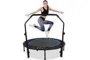 Advwin 48" Mini Trampoline Foldable Fitness Exercise Mini Rebounder Indoor Cardio