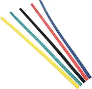 Totority Fishing Equipment Badminton Racket Sleeve 5pcs Heat Shrink Tube Wrap Non-slip Grip