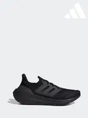 adidas Black Ultraboost Light Trainers (D33546) | $392