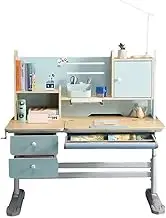 Ergonomic 120cm Height Adjustable Children Kids Study Desk Only Blue AU