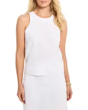 Nic+Zoe Rumba Linen Pop On Tank