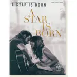 現貨 A STAR IS BORN 一個巨星的誕生 原創歌曲 電影 主題曲 配樂 鋼琴譜 樂譜 吉他譜 田水音樂