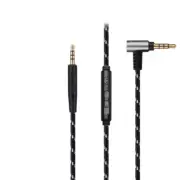 Nylon Audio Cable with mic For JBL E65BTNC E35 E40BT E500BT C45BT J56BT Tour ONE