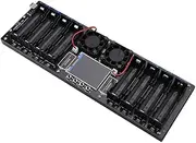 IsMwav 8 Channels 18650 Lithium Battery Capacity Tester Module MAh MWh Capacity Division Internal Resistance Measuring Module