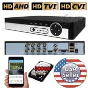 Sikker 8ch CHANNEL 960H 1080P CCTV DVR Security Camera System with hard drive