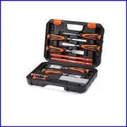 Professional-Grade 10-Piece Wood Chisel Set with Durable Blades & Tools