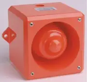 Yodalarm Y05 ELECTRONIC SOUNDER 240V AC 110dB 32-Tones, Surface Mount, Red