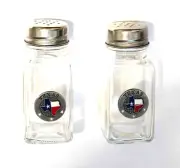 Texas map concho salt and Pepper shakers set