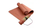 Eco-Friendly TPE Pilates Exercise Yoga Mat (Pink) - 6mm