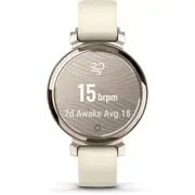 Garmin Lily® 2, Cream Gold with Coconut Silicone Band