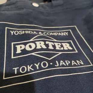 YOSHIDA PORTER 日本製 購物袋 帆布 純棉 手提