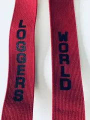 Welch 24” Red Suspenders Loggers World YOUTH