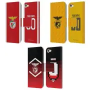PERSONALISED S.L. BENFICA 2022/23 LEATHER BOOK CASE FOR APPLE iPOD TOUCH MP3