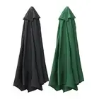 Fabric Parasol Canopy Cover Strong Garden Sunshade Umbrella Top Covers