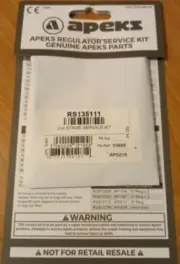 Factory Authorized OEM parts Apeks AP0219/AA Second Stage Regulator Service Kit