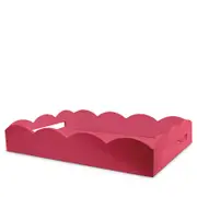Addison Ross Scalloped Ottoman Tray, 17 x 13