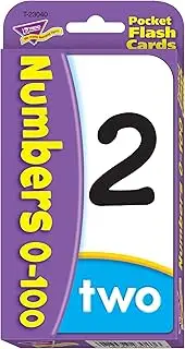 TREND enterprises, Inc. Numbers 0-100 Pocket Flash Cards