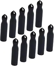 MUCKLILY 15Pcs Spout Covers for Liquor Bottles Flexible Dust Protection Caps for Wine Oil and Dispenser Pourers Reusable Easy to Clean for Travel Go Use
